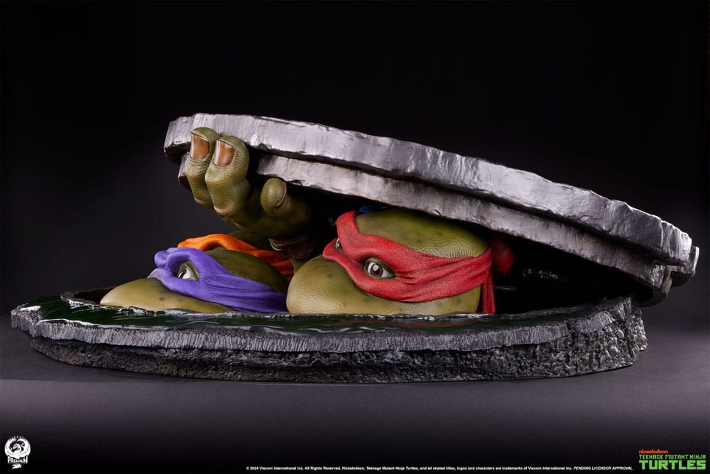 Tortues Ninja diorama 1/1 Underground 41 cm