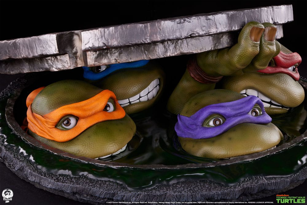 Tortues Ninja diorama 1/1 Underground 41 cm