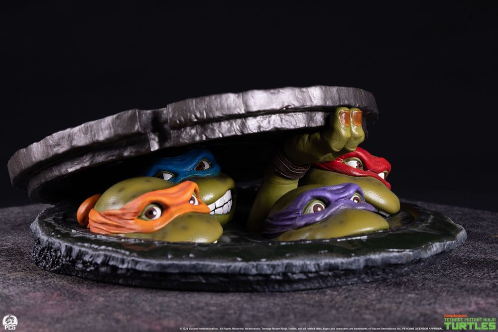Les Tortues ninja Tabletop 1/4 Underground 11 cm