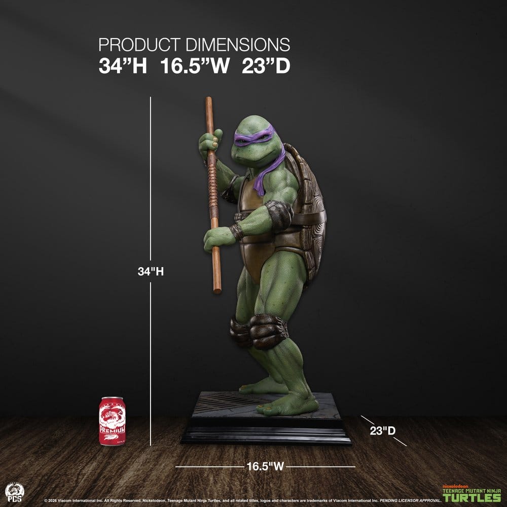 Les Tortues ninja statuette 1/2 Donatello 86 cm