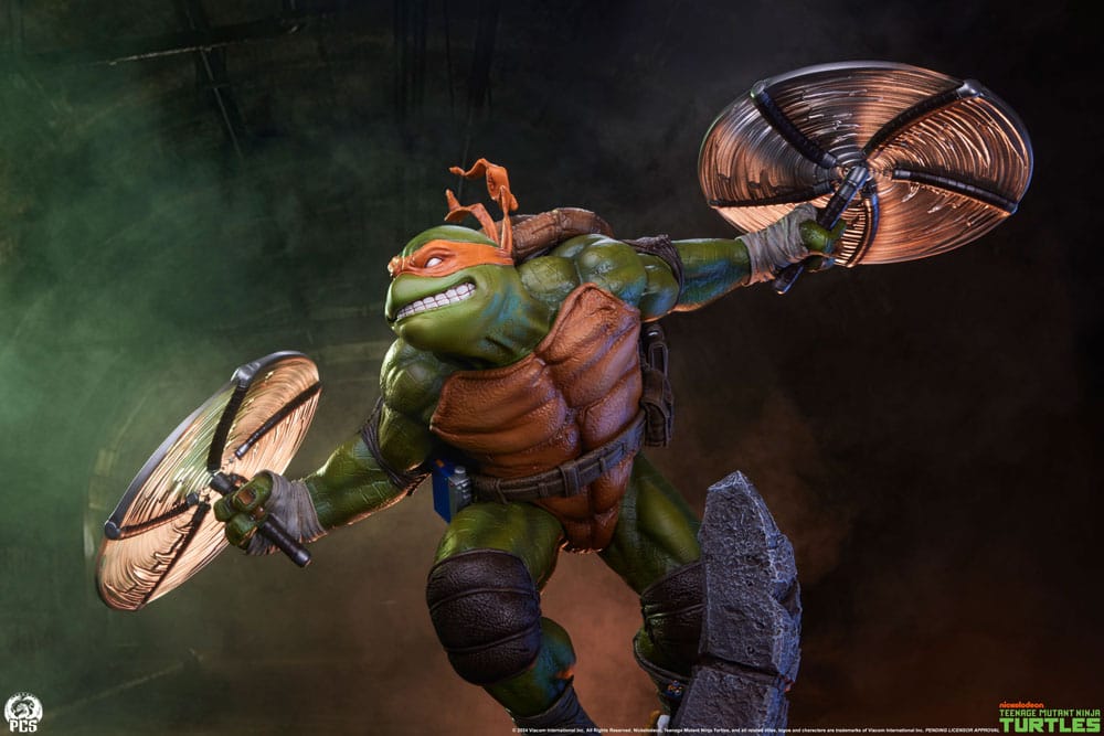 Les Tortues ninja statuette 1/3 Michelangelo 67 cm