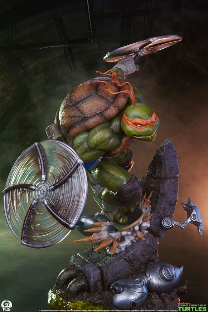Les Tortues ninja statuette 1/3 Michelangelo 67 cm
