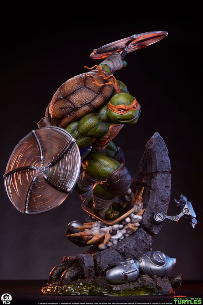 Les Tortues ninja statuette 1/3 Michelangelo 67 cm