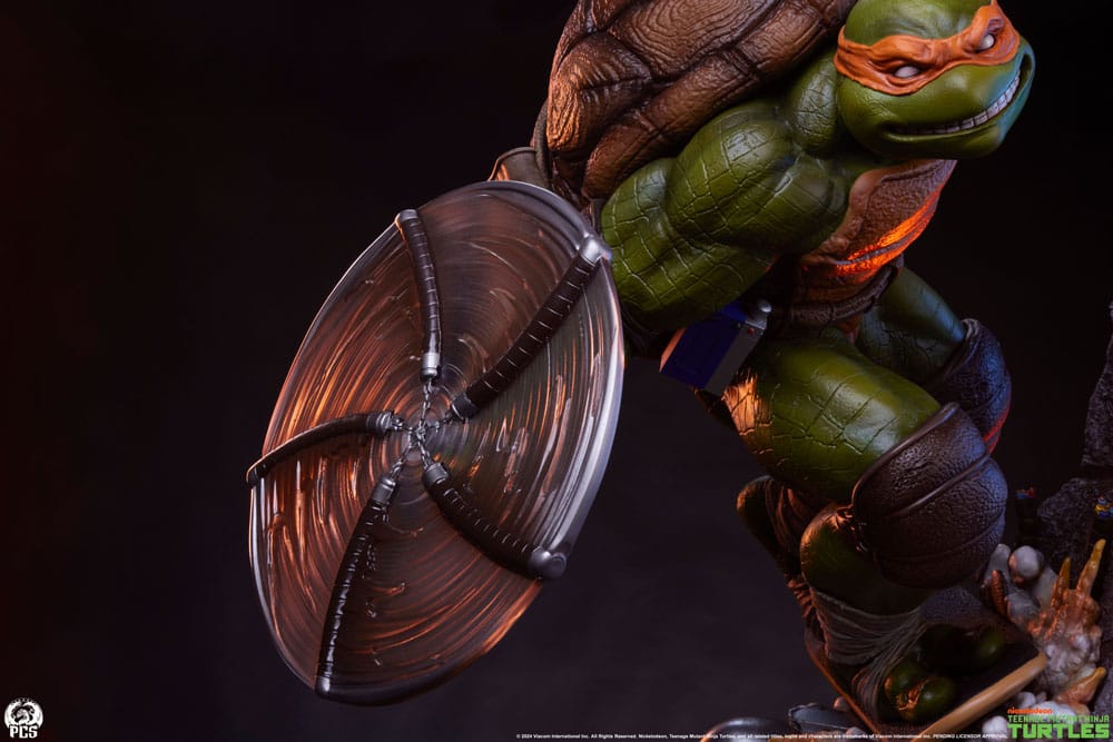 Les Tortues ninja statuette 1/3 Michelangelo 67 cm