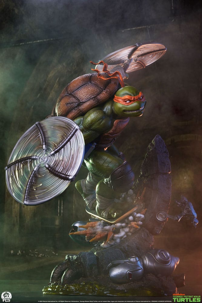 Les Tortues ninja statuette 1/3 Michelangelo 67 cm