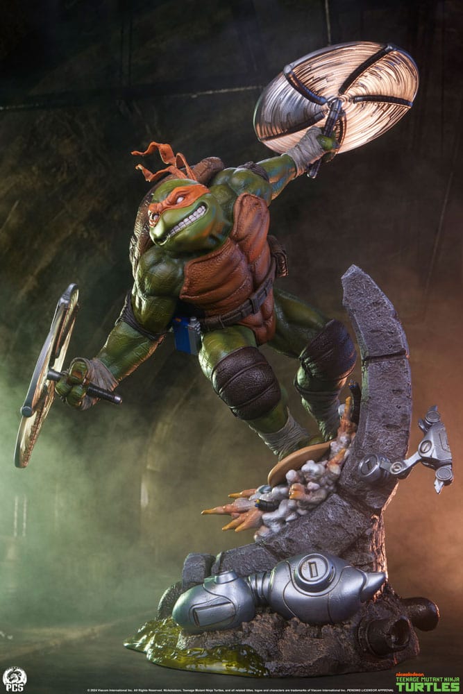 Les Tortues ninja statuette 1/3 Michelangelo 67 cm