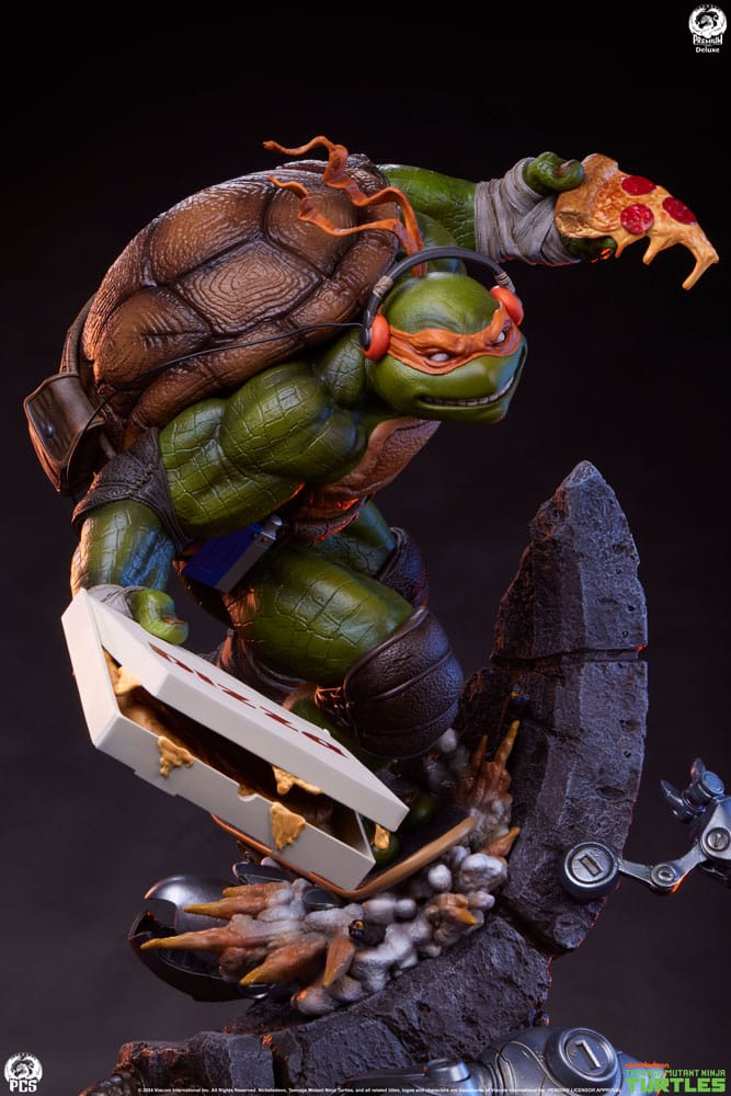 Les Tortues ninja statuette 1/3 Michelangelo Deluxe Edition 67 cm