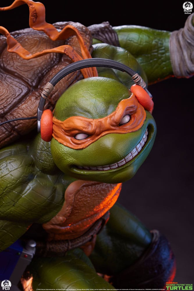 Les Tortues ninja statuette 1/3 Michelangelo Deluxe Edition 67 cm