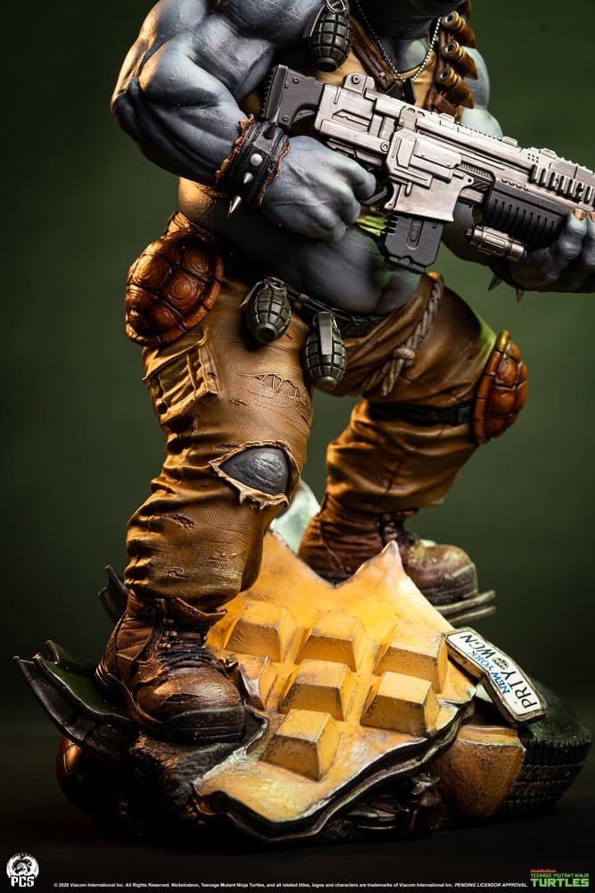 Teenage Mutant Ninja Turtles Legends statuette 1/3 Rocksteady 69 cm