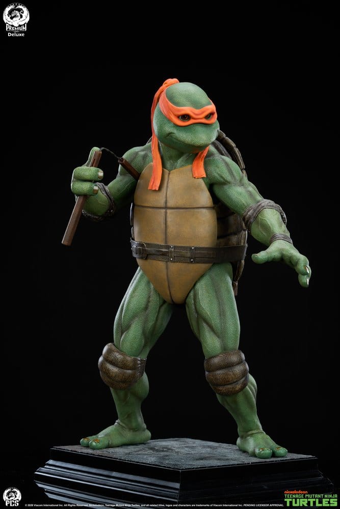 Les Tortues ninja statuette 1/2 Michelangelo Deluxe Edition 84 cm