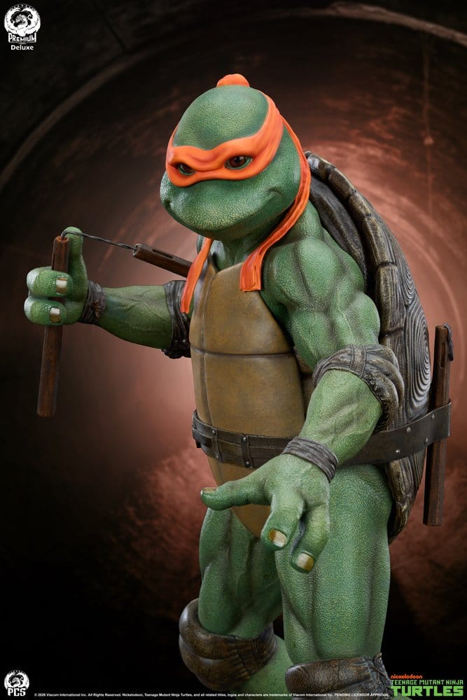 Les Tortues ninja statuette 1/2 Michelangelo Deluxe Edition 84 cm