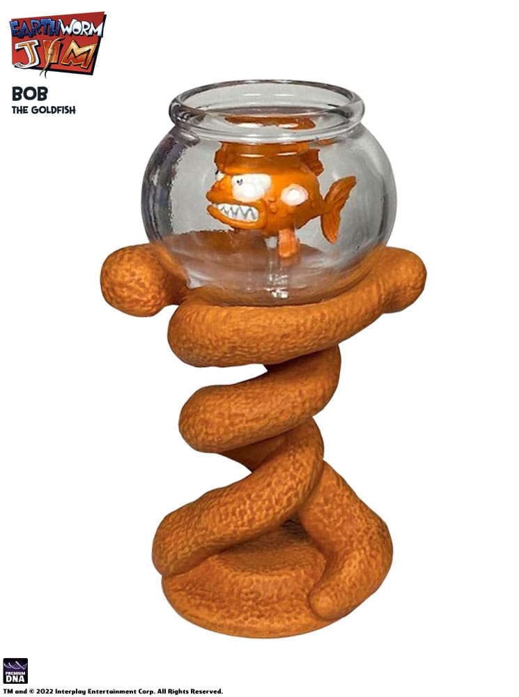 Earthworm Jim figurine Wave 1: Bob the Killer Goldfish & #4 15 cm