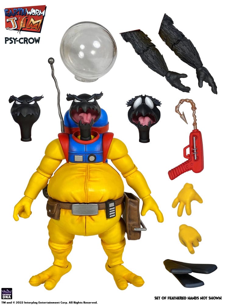 Earthworm Jim figurine Wave 1: Psy-Crow 15 cm