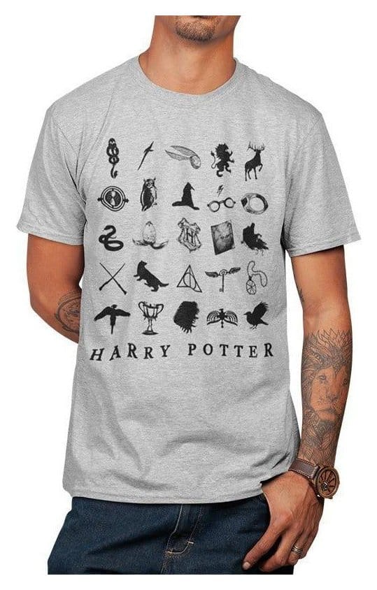 Harry Potter T-Shirt Icons (XXL)