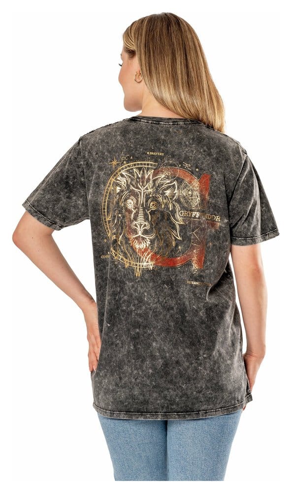 Harry Potter T-Shirt Acid Wash Gryffindor (S)