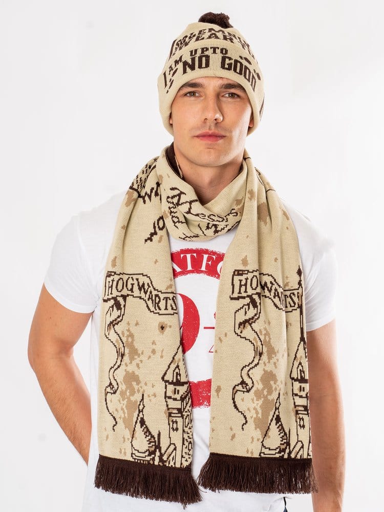 Harry Potter écharpe Marauders Map Long Length