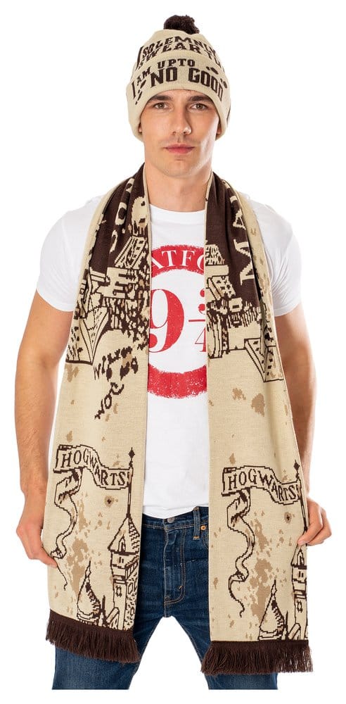 Harry Potter écharpe Marauders Map Long Length