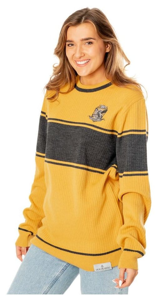 Harry Potter sweater enfant Hufflepuff Varsity (XXL)