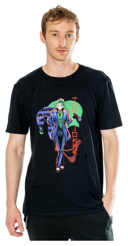 DC Comics T-Shirt The Joker Anime Red Light (XXL)