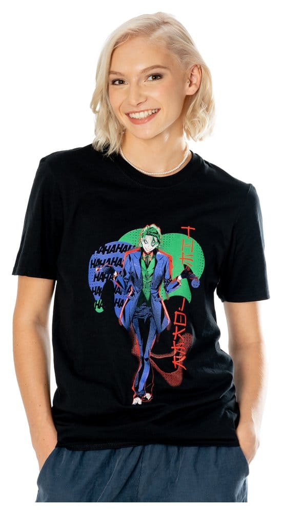 DC Comics T-Shirt The Joker Anime Red Light (XXL)