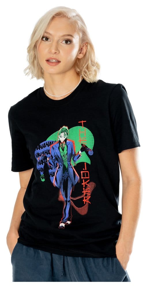 DC Comics T-Shirt The Joker Anime Red Light (S)