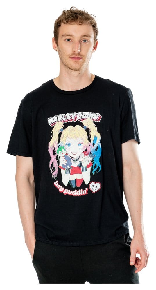 DC T-Shirt Harley Quinn Anime Puddin' (XXL)