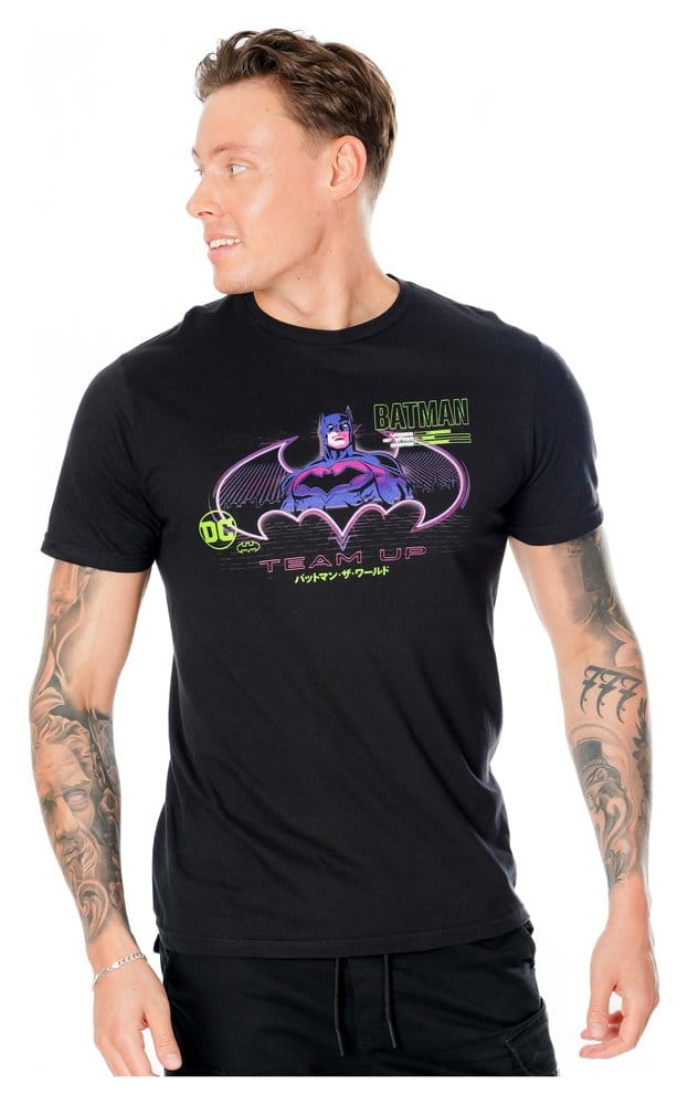 Batman T-Shirt Anime Matrix Grid (XL)