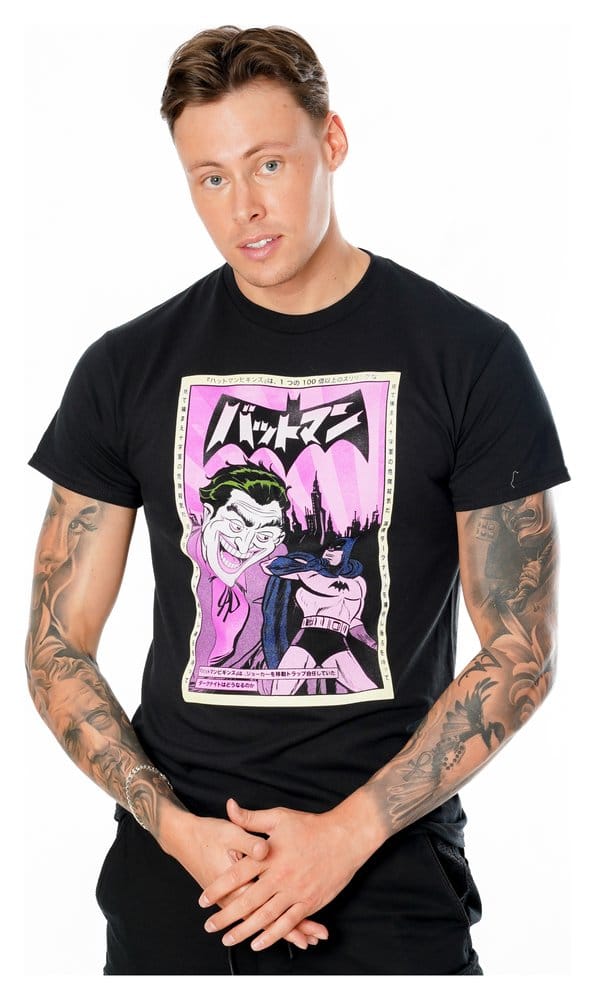 Batman T-Shirt Joker Anime Poster (XL)