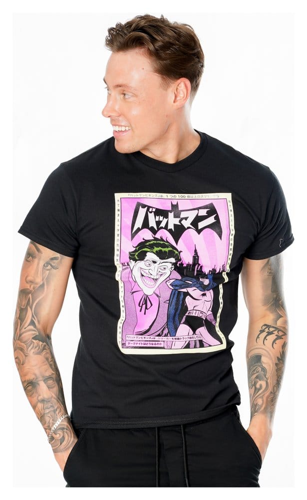 Batman T-Shirt Joker Anime Poster (L)