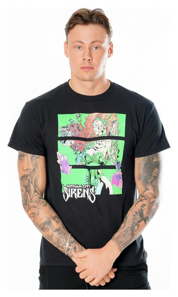 Gotham City Sirens T-Shirt Poison Ivy Sirens Cash Black (L)