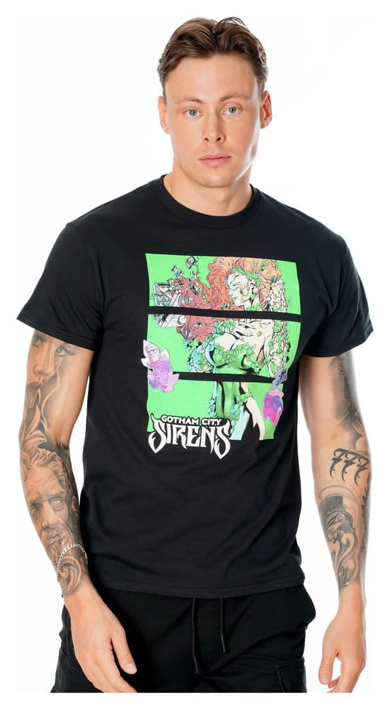 Gotham City Sirens T-Shirt Poison Ivy Sirens Cash Black (XL)