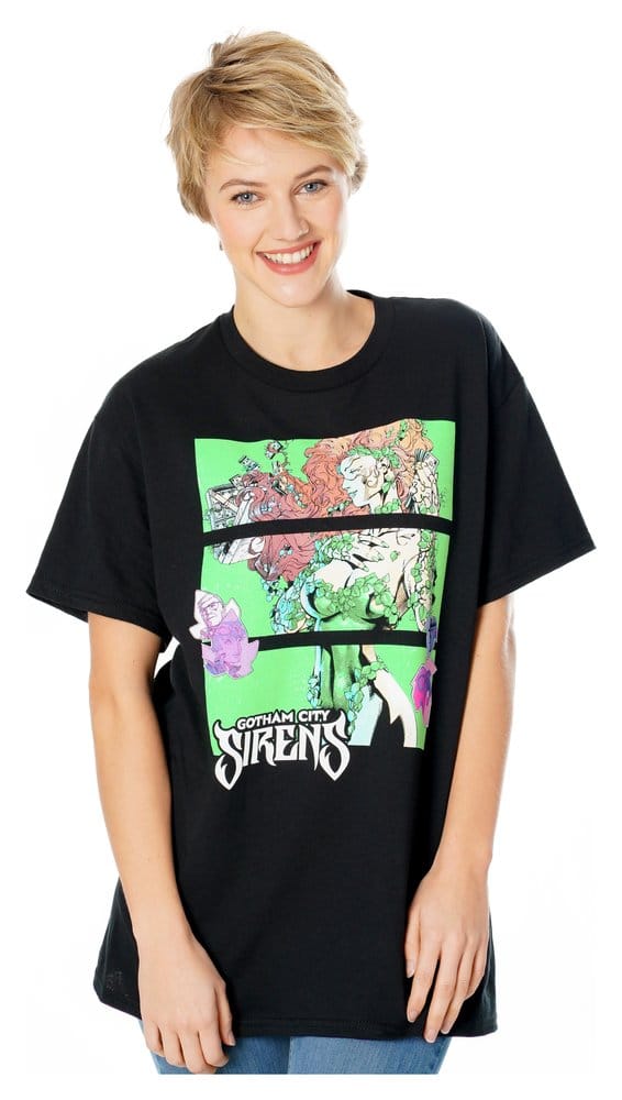 Gotham City Sirens T-Shirt Poison Ivy Sirens Cash Black (L)