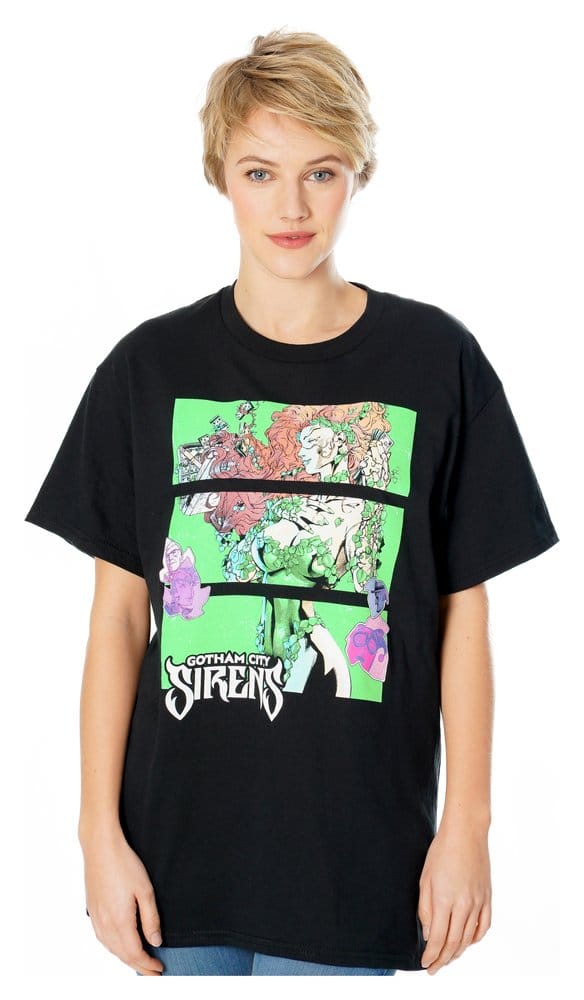 Gotham City Sirens T-Shirt Poison Ivy Sirens Cash Black (L)