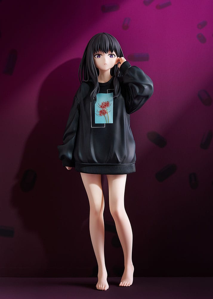 Lycoris Recoil statuette PVC 1/7 Takina Inoue: Oversized Sweatshirt Ver. 25 cm