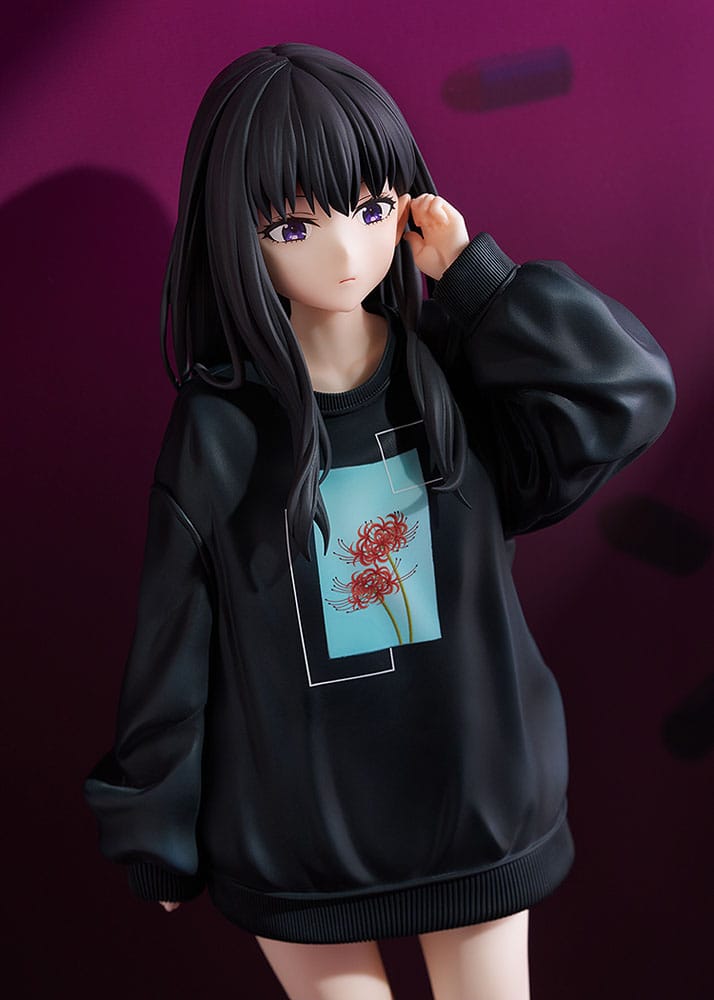 Lycoris Recoil statuette PVC 1/7 Takina Inoue: Oversized Sweatshirt Ver. 25 cm
