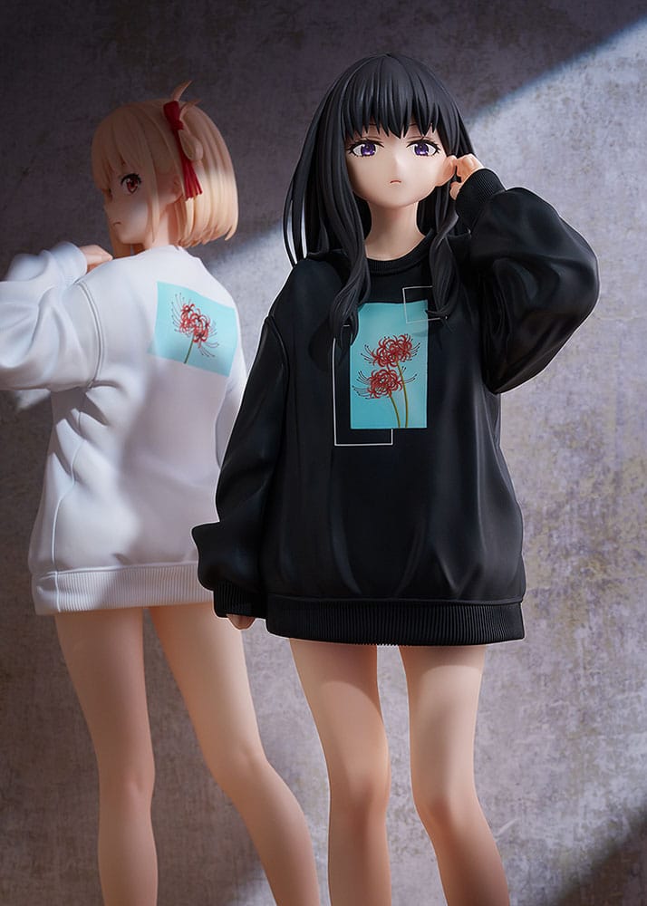 Lycoris Recoil statuette PVC 1/7 Takina Inoue: Oversized Sweatshirt Ver. 25 cm