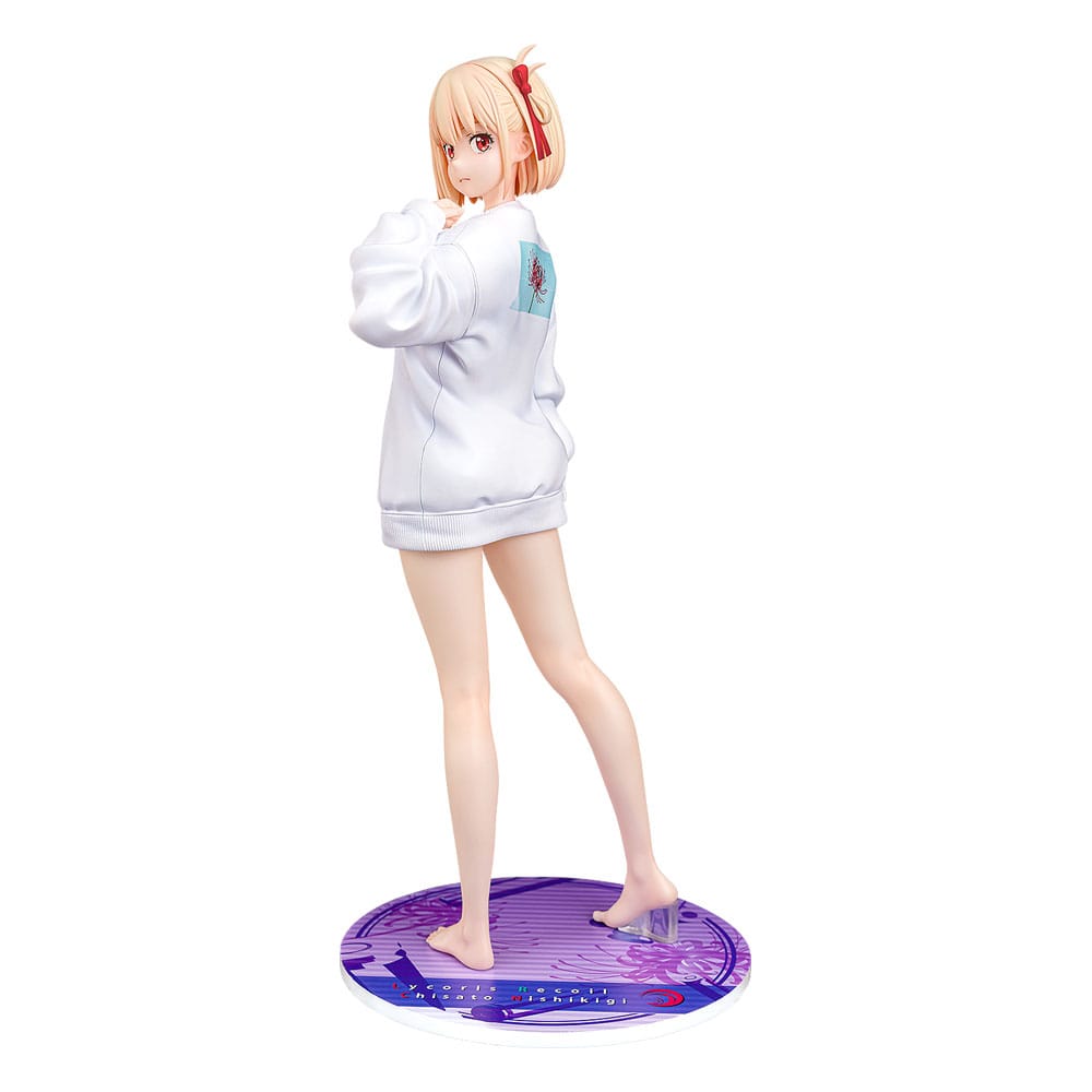 Lycoris Recoil statuette PVC 1/7 Chisato Nishikigi: Oversized Sweatshirt Ver. 25 cm