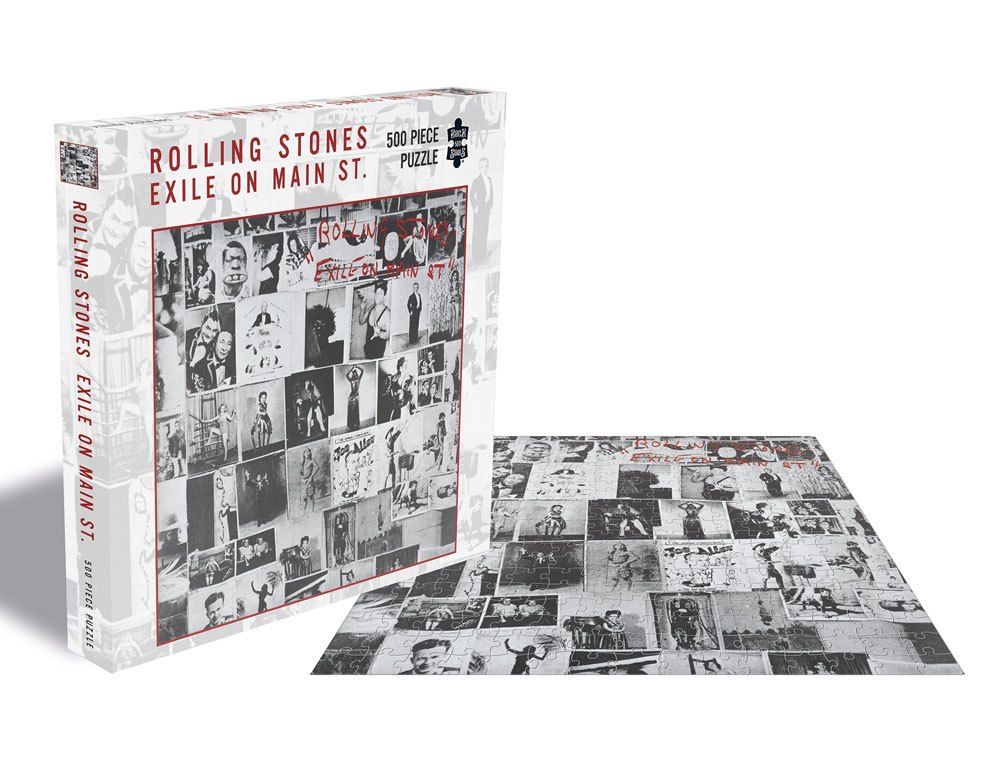 The Rolling Stones Rock Saws puzzle Exile On Main St. (500 pièces)