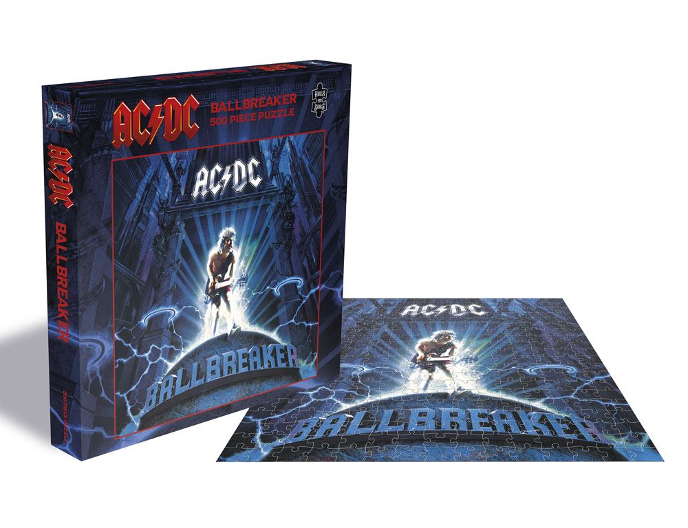 AC/DC Rock Saws puzzle Ballbreaker (500 pièces)
