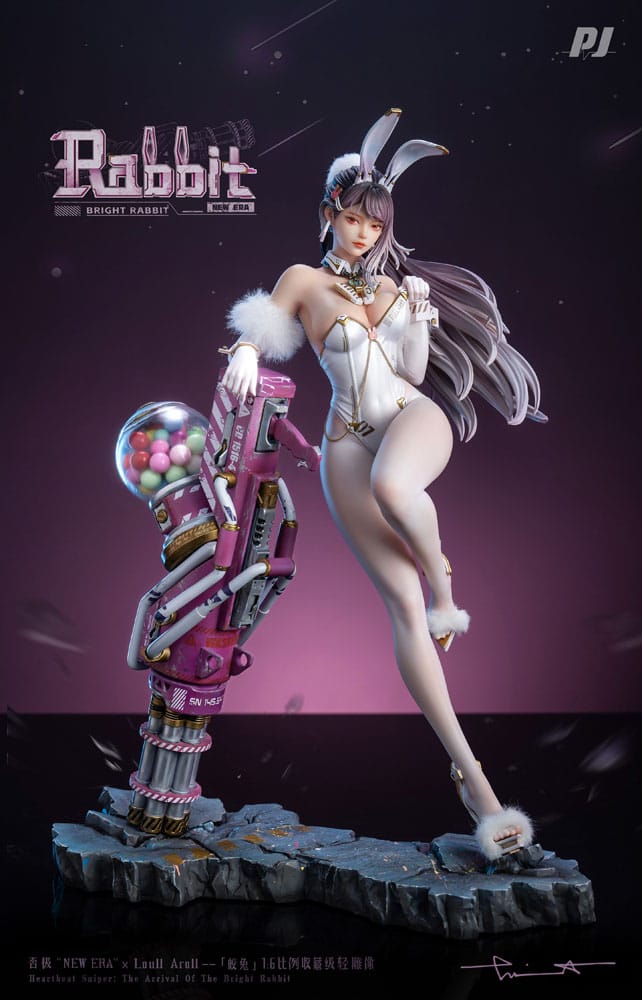Original Character statuette PVC 1/6 Bright Rabbit Illustration by Loull Aroll x New Era 37 cm