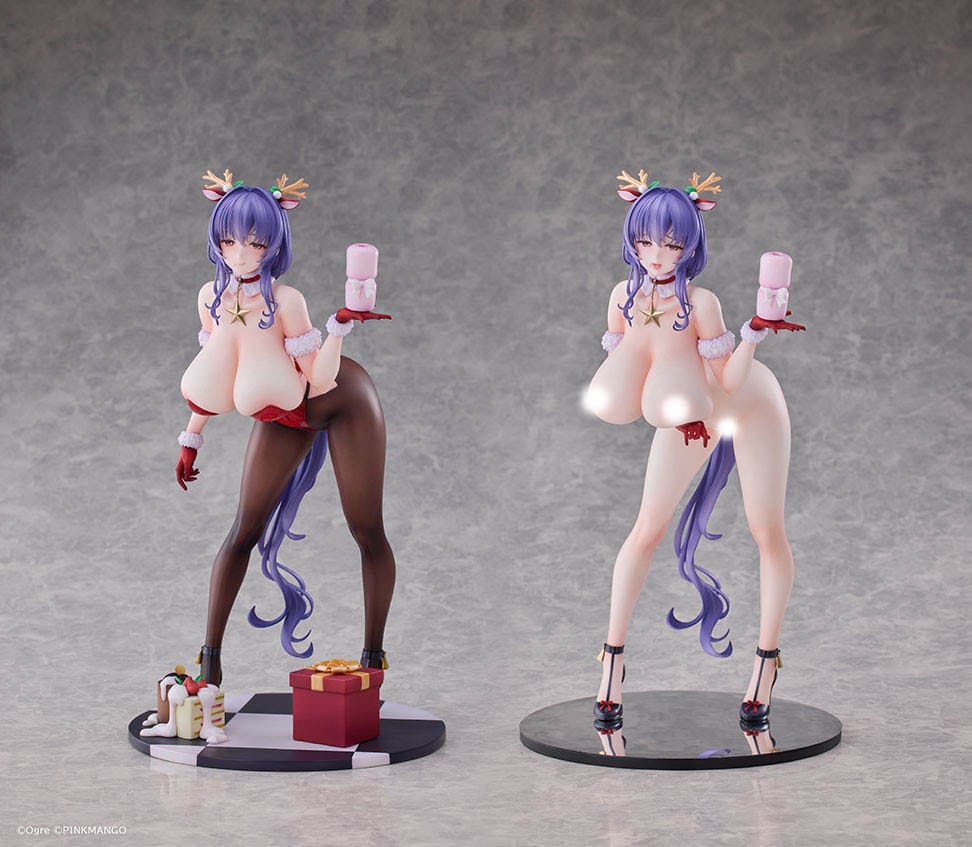Original Character statuette PVC 1/6 Succubus Homestay Shiori Sakuma Christmas Costume Special Ver. 27 cm