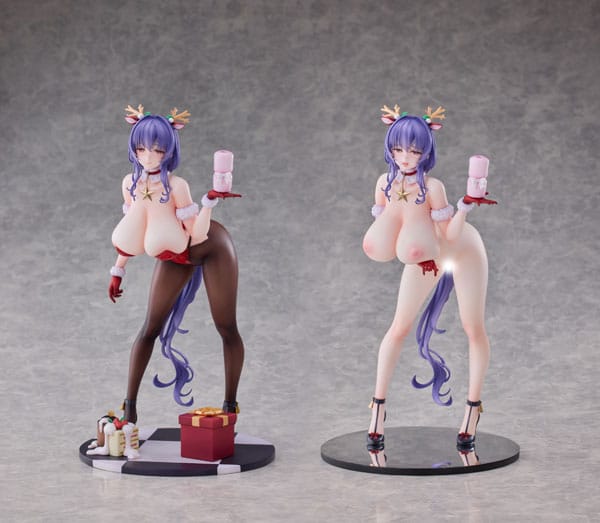 Original Character statuette PVC 1/6 Succubus Homestay Shiori Sakuma Christmas Costume Special Ver. Bonus Limited Edition 27 cm