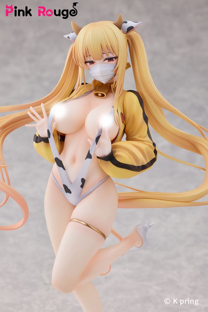Original Character by Kedama Tamano statuette PVC 1/7 K Pring Sayuri Dairy Cow Special Ver. 24 cm