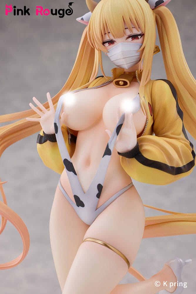 Original Character by Kedama Tamano statuette PVC 1/7 K Pring Sayuri Dairy Cow Special Ver. 24 cm