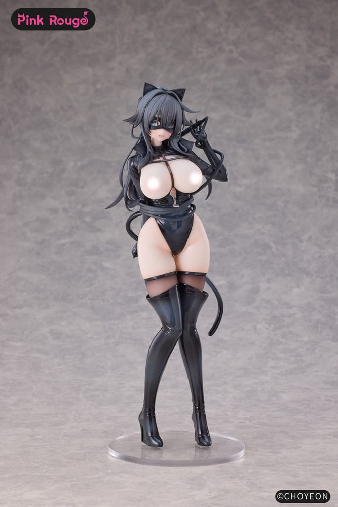 Original Character statuette PVC 1/6 Cat Woman Happy-chan DX Ver. 27 cm