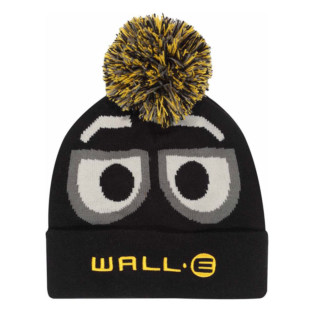 Wall-E bonnet Pom-Pom Wall-E Face