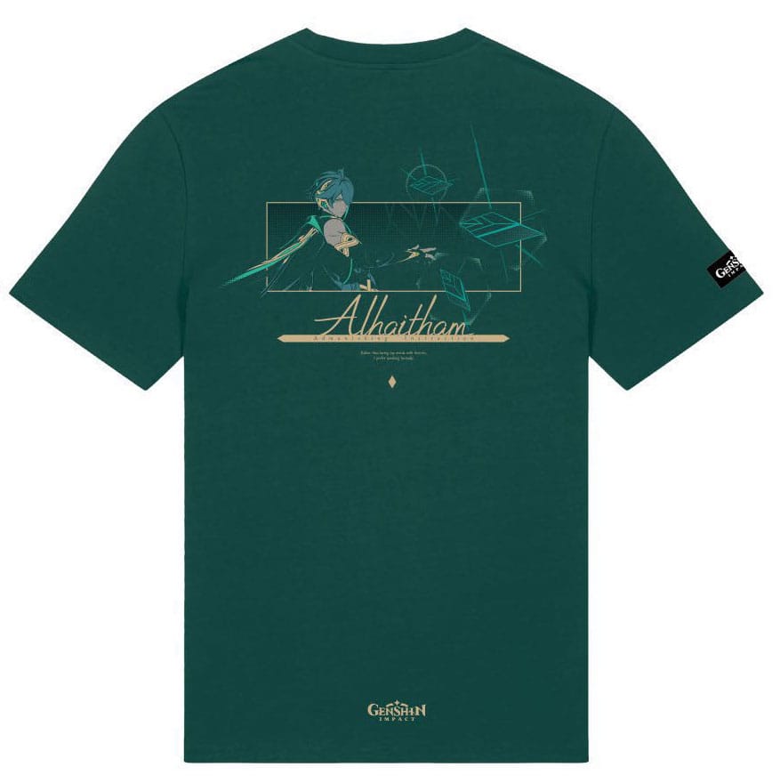 Genshin Impact T-Shirt Alhaitham Green (XXL)