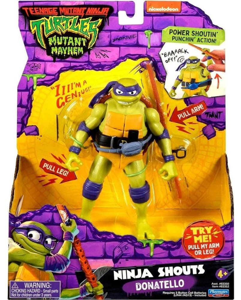 Ninja Turtles: Teenage Years Ninja Shouts figurine Donatello