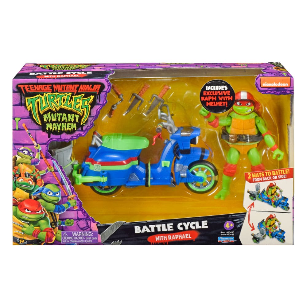 Ninja Turtles : Teenage Years assortiment véhicules avec figurines 30 cm (4)