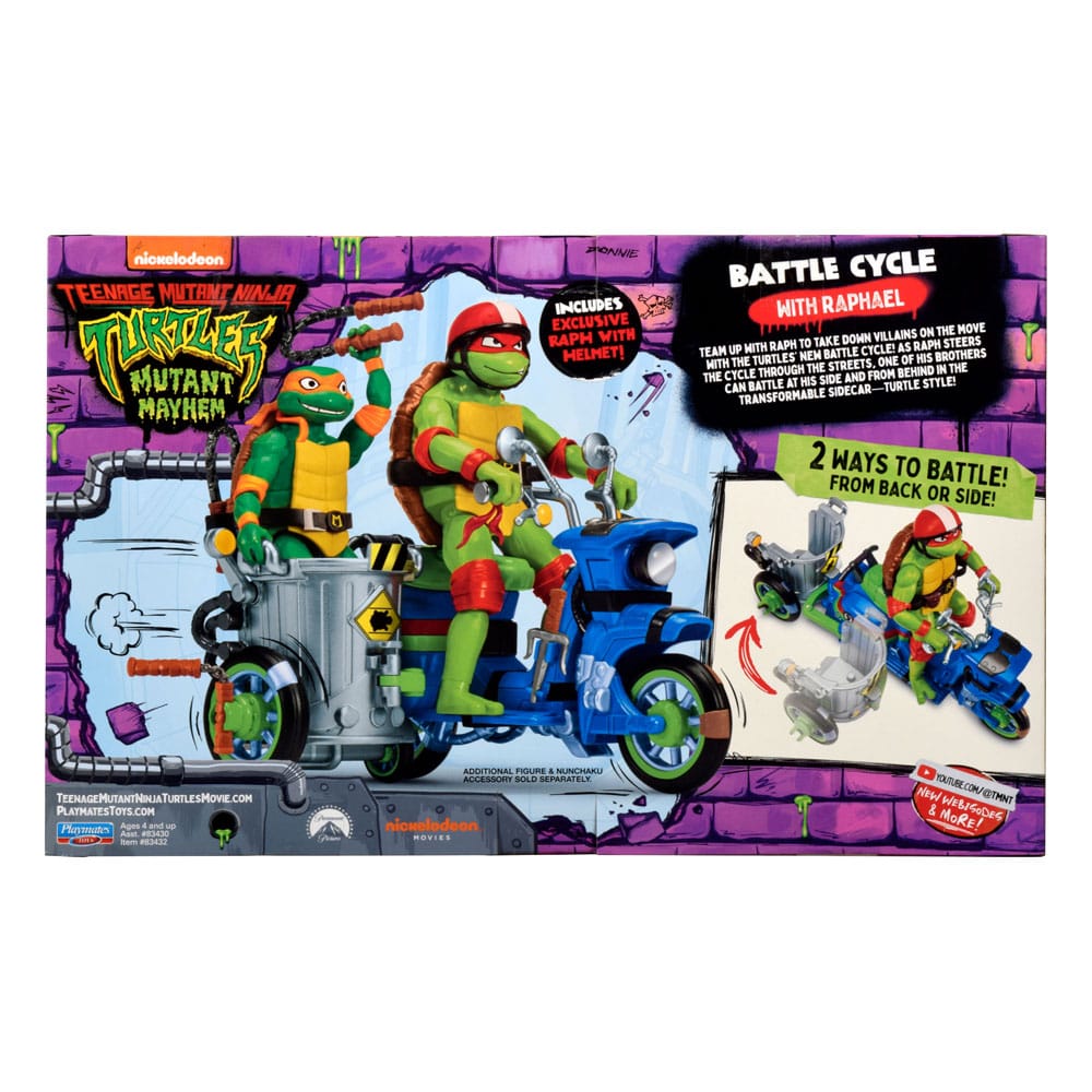 Ninja Turtles : Teenage Years assortiment véhicules avec figurines 30 cm (4)